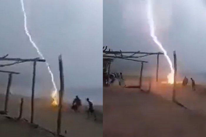 Ilustračný obrázok k článku Tragické VIDEO z pláže: Priamy zásah bleskom ZABIL dvoch ľudí