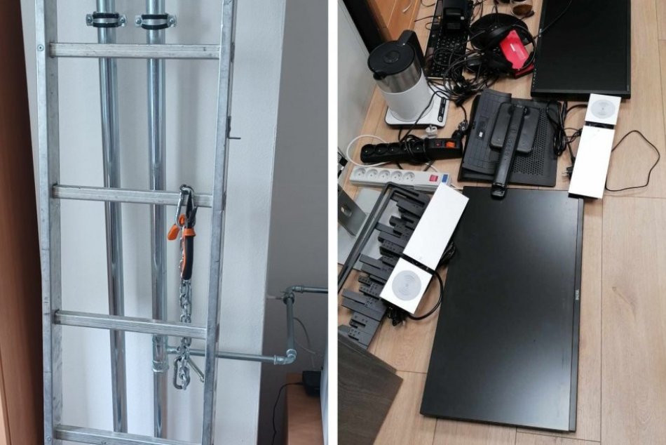 Ilustračný obrázok k článku V Bystrici úradoval ZLODEJ: Vykradol autá aj kanceláriu, nepohrdol ani rebríkom, FOTO