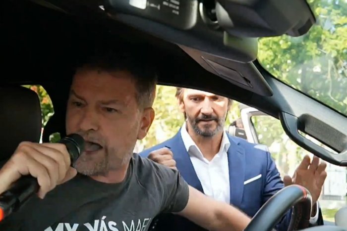 Ilustračný obrázok k článku Incident v aute má dohru: Matovič podal trestné oznámenie na Roberta Kaliňáka