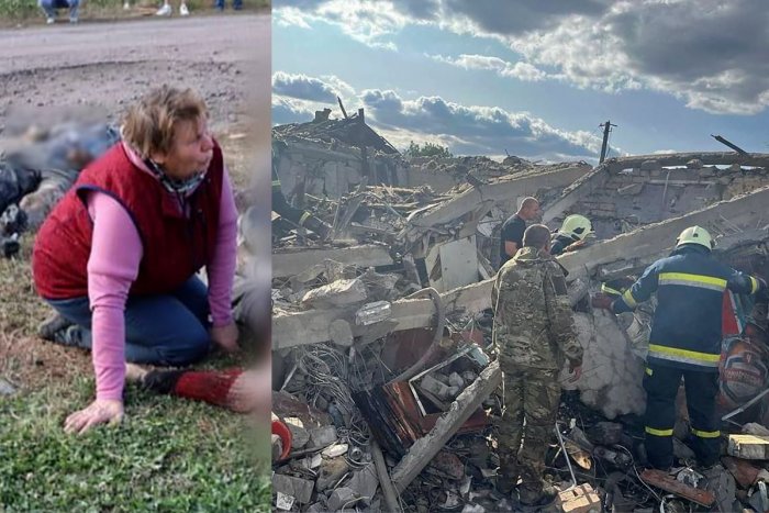 Ilustračný obrázok k článku Ruské RAKETY zasiahli kaviareň a obchod s potravinami: Zahynuli desiatky CIVILISTOV