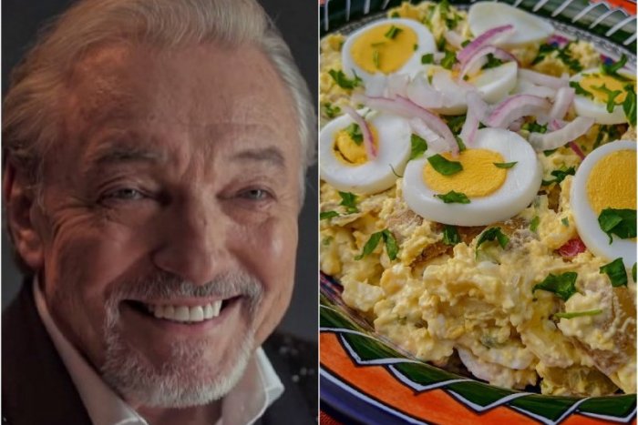 Ilustračný obrázok k článku Karel Gott len nespieval, rád varil: Vylepšil zemiakový šalát o nezvyčajnú surovinu