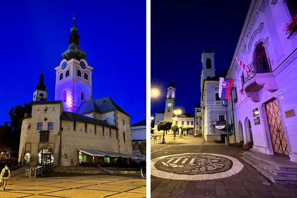 Ilustračný obrázok k článku Bystrické DOMINANTY zmenili farbu: Viete, prečo sú DNES ružové? FOTO