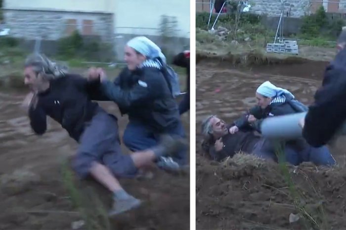 Ilustračný obrázok k článku VIDEO, aké sa nevidí každý deň: MNÍŠKA poslala k zemi klimatického aktivistu