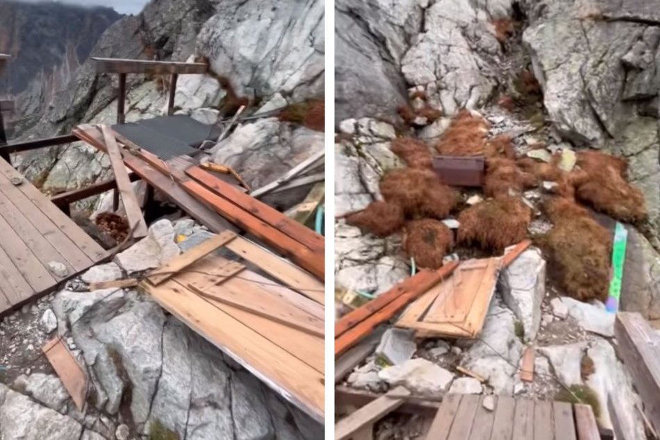 Ilustračný obrázok k článku Smutné následky VYČÍŇANIA vetra v Tatrách: Prišli sme o NAJVYŠŠIE položenú latrínu, VIDEO