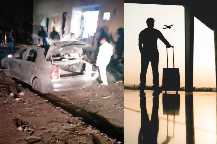 Ilustračný obrázok k článku Egyptské letovisko zasiahla RAKETA: Z Taby EVAKUUJÚ 500 českých turistov!