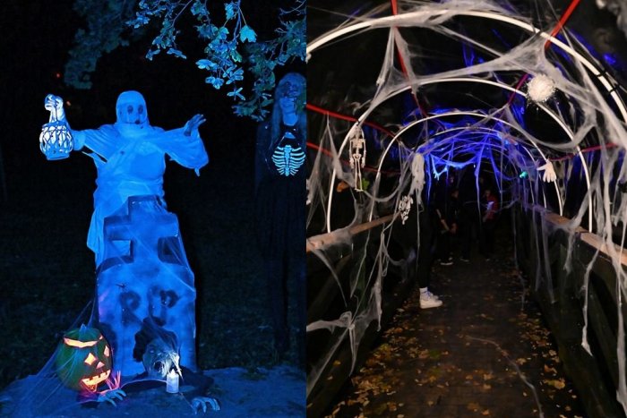 Ilustračný obrázok k článku Skúška odvahy pre deti aj dospelých: Strašidelný park v Rumanovej prilákal stovky ľudí