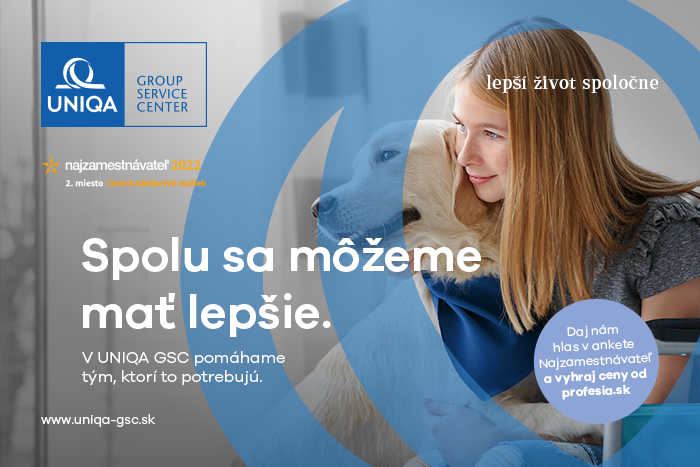 Ilustračný obrázok k článku UNIQA GSC: Spolu sa môžeme mať lepšie