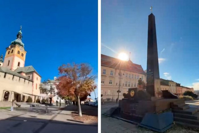 Ilustračný obrázok k článku Centrum Bystrice na unikátnom VIDEU: Zachytáva jesenné krásy mesta pod Urpínom