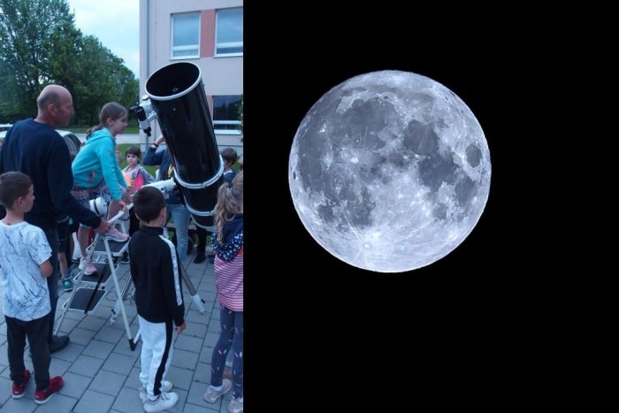 Ilustračný obrázok k článku Nezmeškajte PRVÝ Astronomický večer na Klokočine: Čaká vás komentované pozorovanie