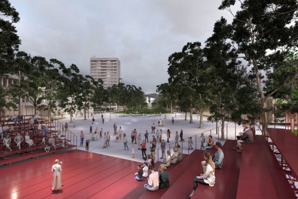 Ilustračný obrázok k článku Námestie Slobody získa NOVÚ podobu: Primátor Nosko zverejnil VIZUALIZÁCIE