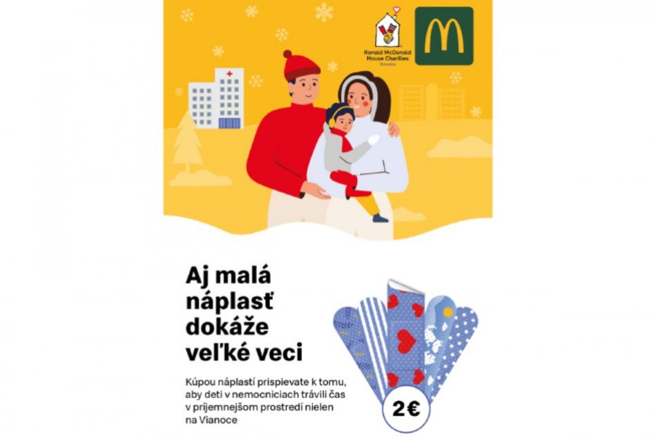 Kúpou náplastí môžete pomôcť aj vy