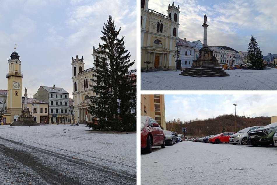 Ilustračný obrázok k článku Perinbaba sa vyšantila už aj pod Urpínom: Bystrica sa prebudila do BIELEHO rána, FOTO