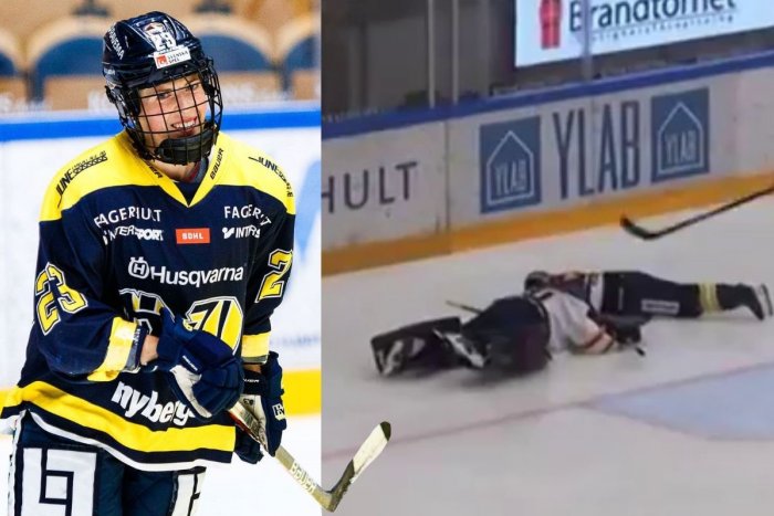 Ilustračný obrázok k článku HOROROVÝ úraz mladej hokejovej hviezdy: Po náraze do bránky OCHRNULA