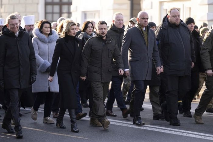 Ilustračný obrázok k článku Zelenskyj opäť prezidentom? Olena nechce, aby jej manžel znovu kandidoval