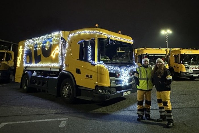 Ilustračný obrázok k článku Poteší hlavne deti: V uliciach mesta budete môcť stretnúť vianočné SMETIARSKE auto