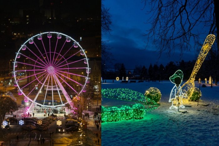 Ilustračný obrázok k článku Vianočné atrakcie v metropole východu: Z parku je rozprávková krajina, nechýba Košické oko