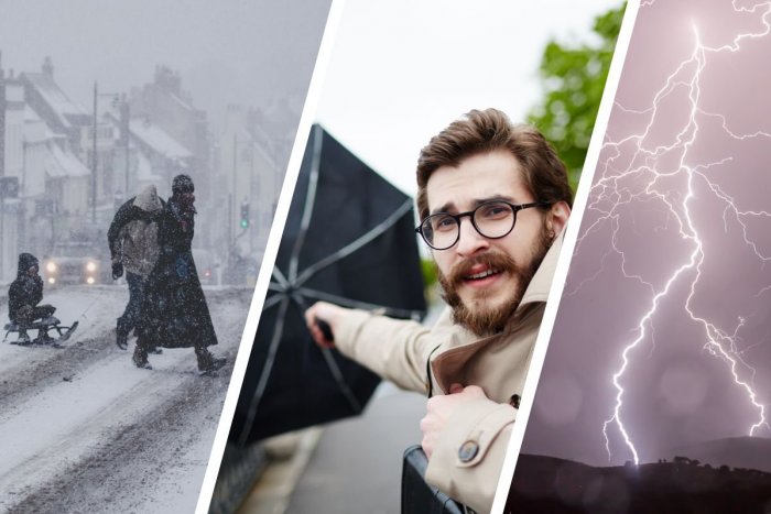 Ilustračný obrázok k článku Počasie sa pred Vianocami ZBLÁZNI! Čaká nás sneh, vietor so silou ORKÁNU a BÚRKY