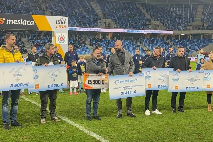 Ilustračný obrázok k článku Zápas mesiaca Niké ligy mal aj charitatívny rozmer