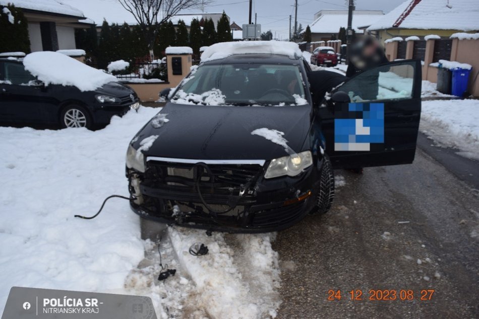 Ilustračný obrázok k článku Vianočné sviatky sa nezaobišli bez nehôd: Niektorí vodiči šoférovali s vyše 2 promile