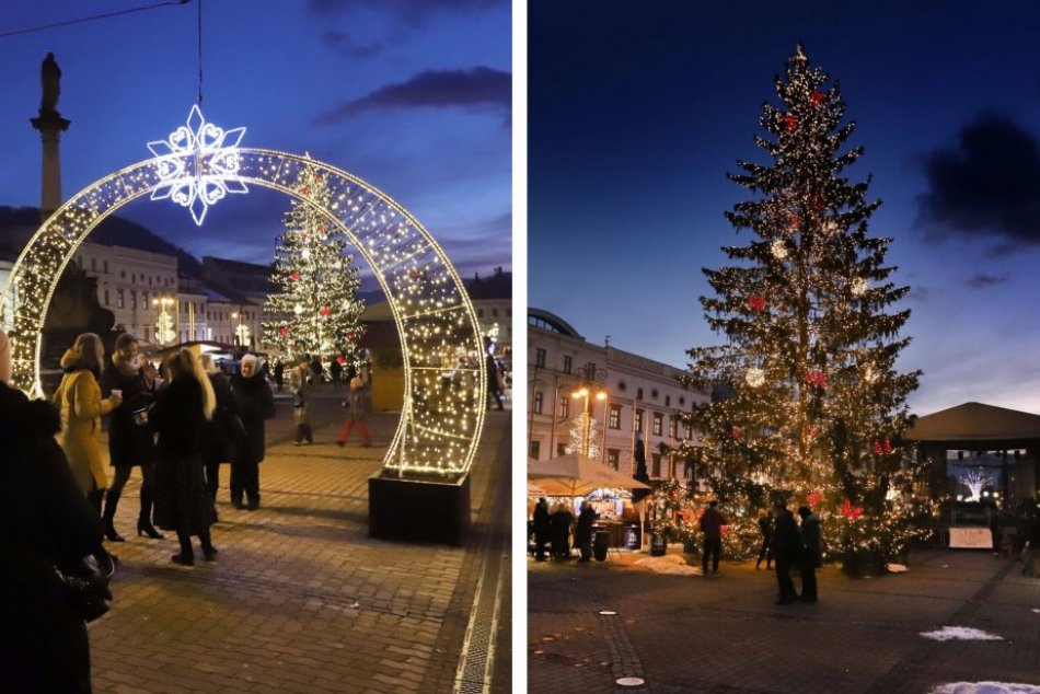 Ilustračný obrázok k článku VIANOČNÁ Bystrica očarí aj bez snehu: Návštevníkov potešia TRHY aj VÝZDOBA, FOTO