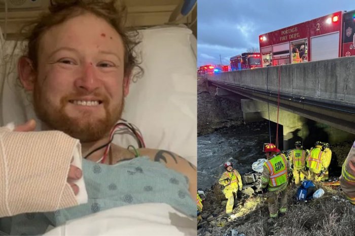 Ilustračný obrázok k článku Môže hovoriť o ZÁZRAKU! Muž sa s autom zrútil do potoka, vo vraku PREŽIL šesť dní