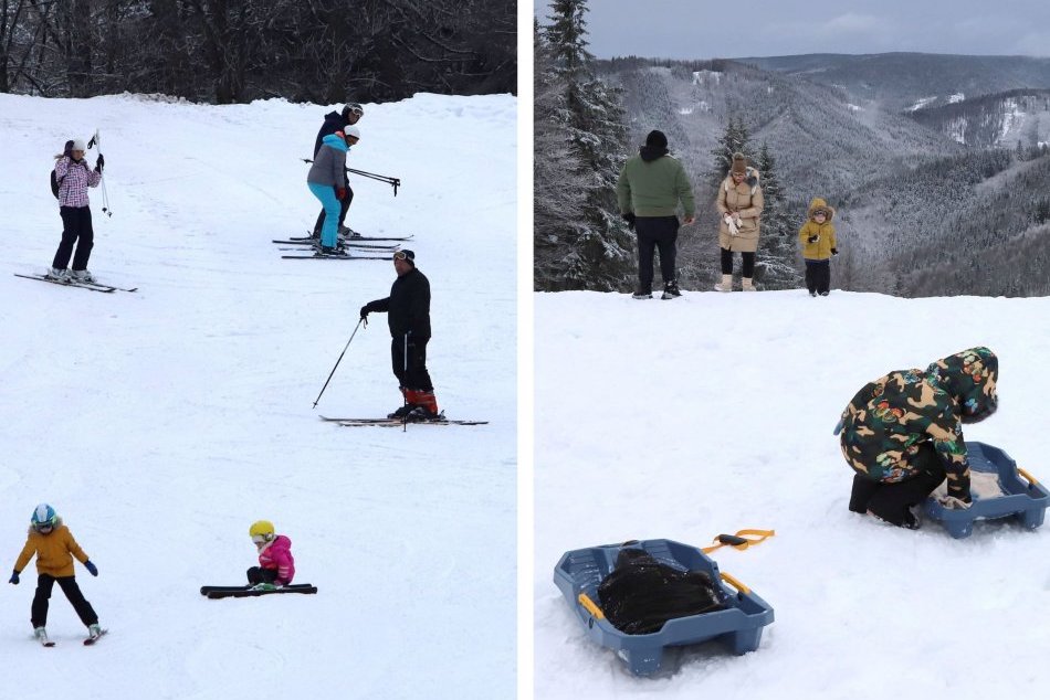 Ilustračný obrázok k článku Chýba vám ZIMNÁ idylka? Zábery z Kremnických vrchov potešia nielen lyžiarov, FOTO