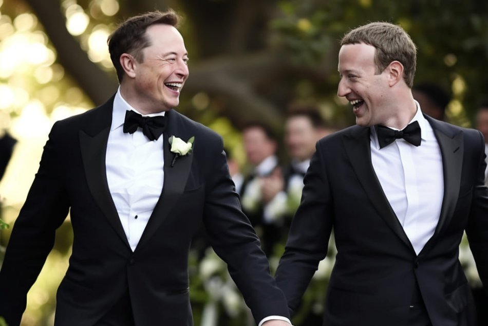 Ilustračný obrázok k článku FOTO: Elon Musk a Mark Zuckerberg sa VZALI! Prečo im nikto neprišiel na SVADBU?!