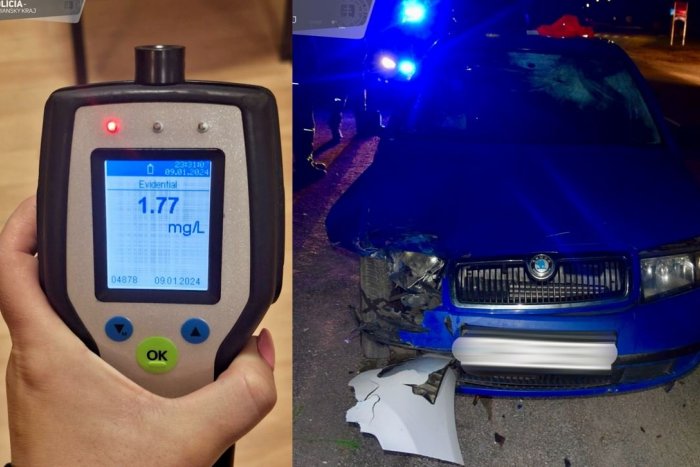 Ilustračný obrázok k článku "Vyzlečiem vás z uniformy," vyhrážal sa opitý vodič policajtom: Nafúkal vyše 3 promile