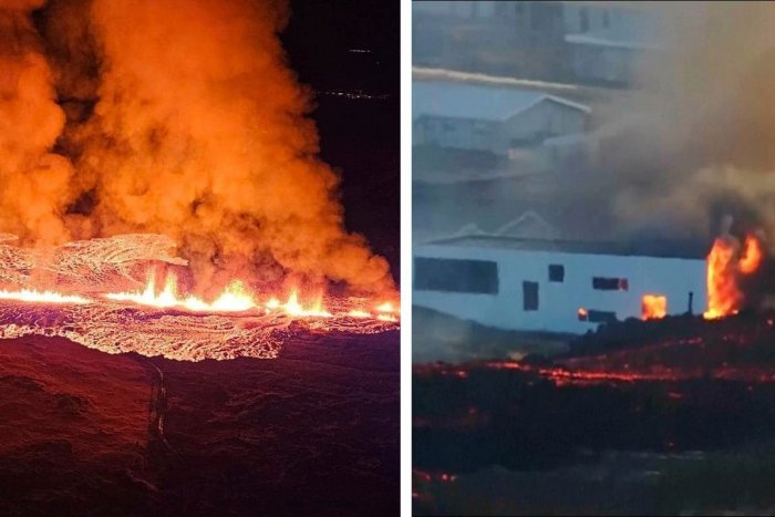 Ilustračný obrázok k článku ZÁBERY, z ktorých mrazí: Láva už na Islande ZNIČILA niekoľko domov