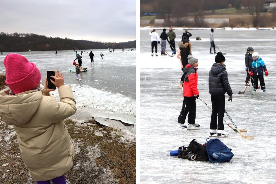 Ilustračný obrázok k článku MRAZY lákajú ľudí na KORČULE: Ožila aj vodná nádrž v srdci Slovenska, FOTO