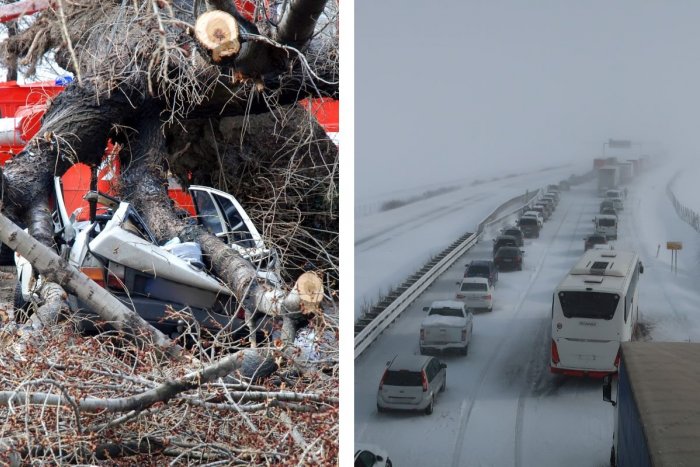 Ilustračný obrázok k článku Poľadovica bola iba začiatok, dnes udrie víchrica JITKA! Čo nám hrozí na Slovensku?