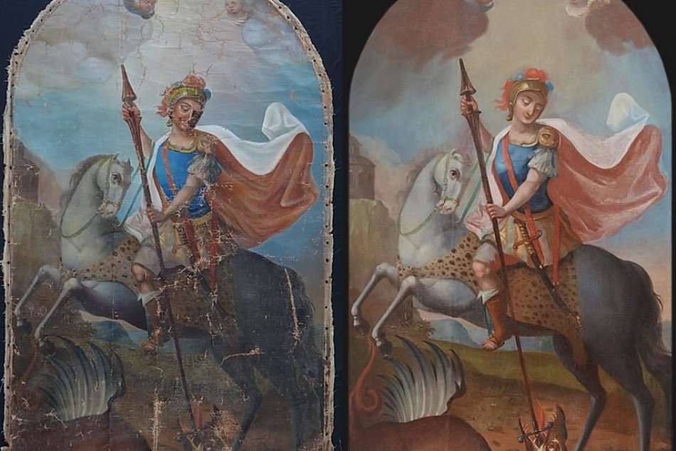 Ilustračný obrázok k článku Vzácny obraz niekto VYHODIL do kontajnera: Po zreštaurovaní sa vráti do známej rotundy