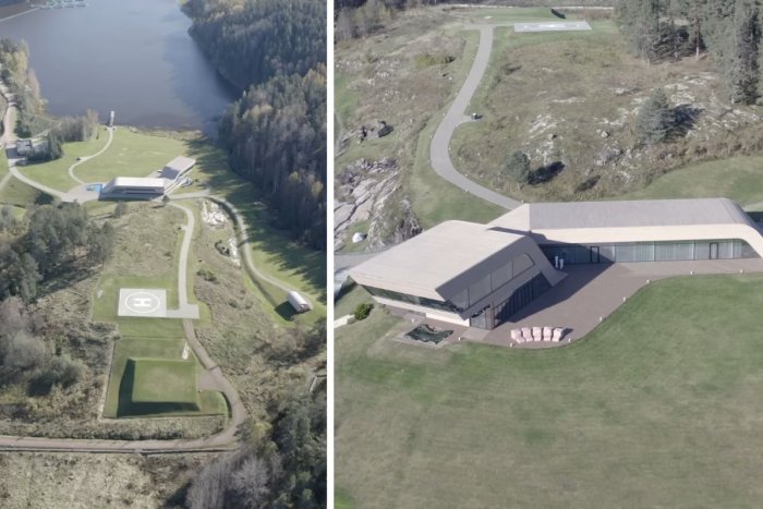 Ilustračný obrázok k článku Vodopád aj protivzdušná obrana: Uniklo VIDEO údajného tajného sídla Vladimira Putina