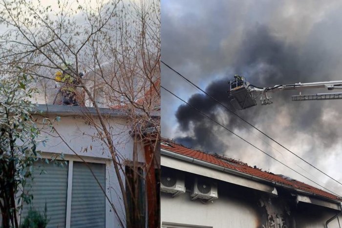 Ilustračný obrázok k článku Reštauráciu pri Hlohovci zachvátil požiar: Z miesta sa valí hustý dym, VIDEO