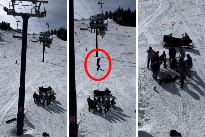Ilustračný obrázok k článku DRÁMA na zjazdovke! Dievča viselo z lanovky, jej pád z výšky zachytili na VIDEO