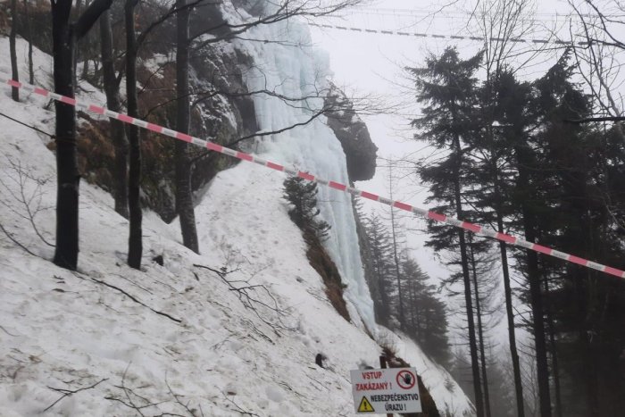 Ilustračný obrázok k článku Obľúbený ĽADOPÁD v srdci Slovenska UZAVRELI: Hrozí NEBEZPEČENSTVO