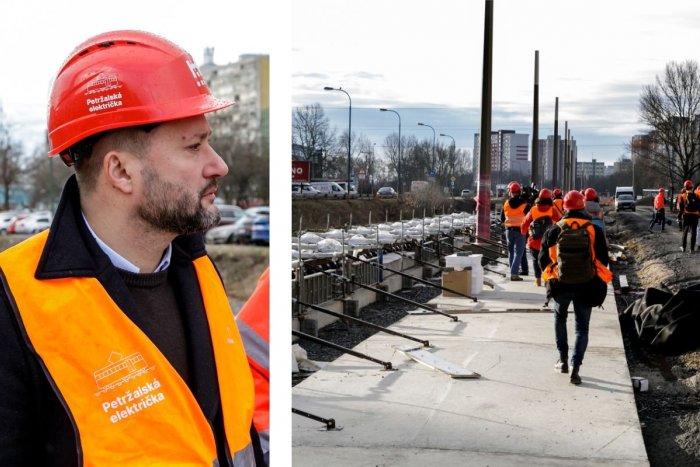 Ilustračný obrázok k článku Tempo výstavby trate v Petržalke je podľa Valla NEVYHOVUJÚCE: Očakáva zrýchlenie