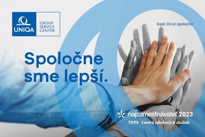 Ilustračný obrázok k článku UNIQA GSC dlhodobo v TOP5 najatraktívnejších zamestnávateľov