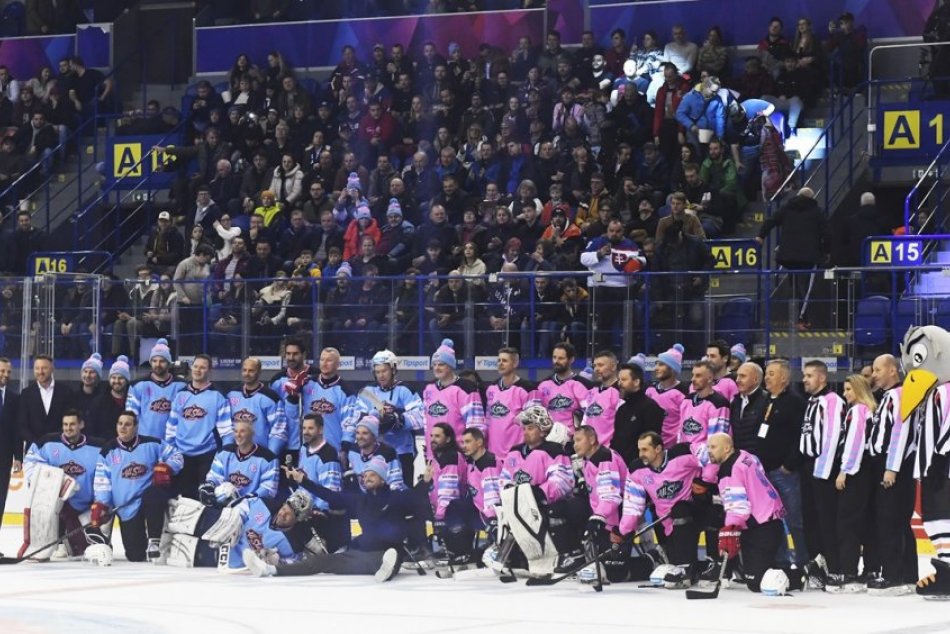 Ilustračný obrázok k článku Hokejová exhibícia v Košiciach aj s majstrami sveta: Ako dopadol duel Východ vs. Západ? FOTO