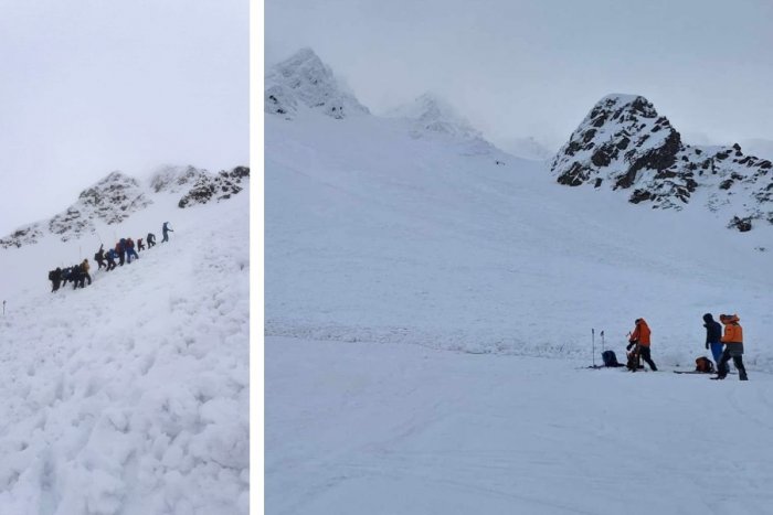 Ilustračný obrázok k článku NEŠŤASTIE v Tatrách: Skialpinisti odtrhli lavínu, jedného pripravila o život