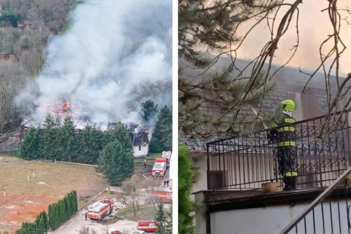 Ilustračný obrázok k článku Obrovský POŽIAR neďaleko Bratislavy! Oheň zachvátil známu budovu, FOTO