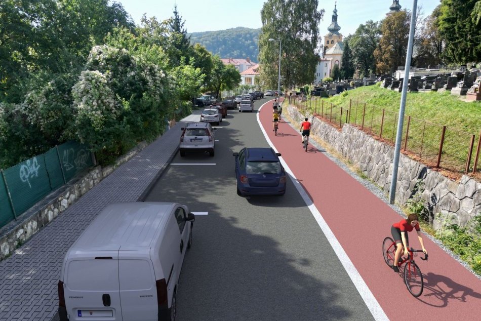Ilustračný obrázok k článku Bystrica chce získať vyše 3 milióny na CYKLOTRASY: Obnoviť sa majú aj kilometre chodníkov