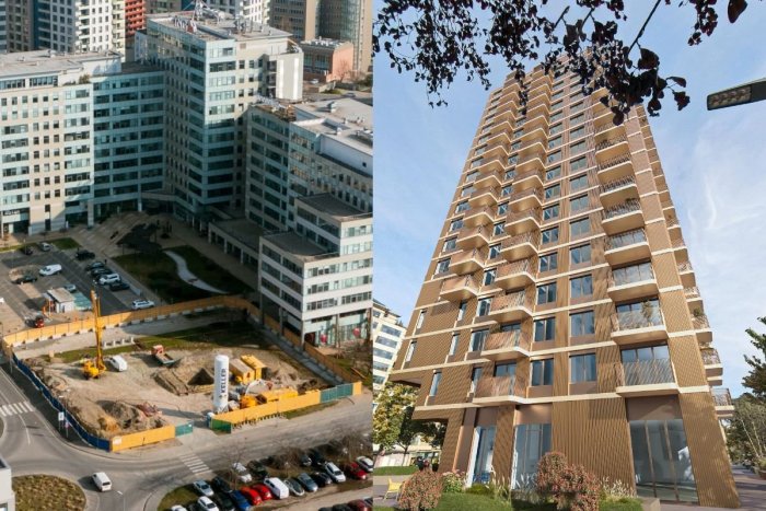 Ilustračný obrázok k článku V lokalite Mlynské nivy sa začína stavať: Vyrastie tam rezidenčný dom, VIZUALIZÁCIE