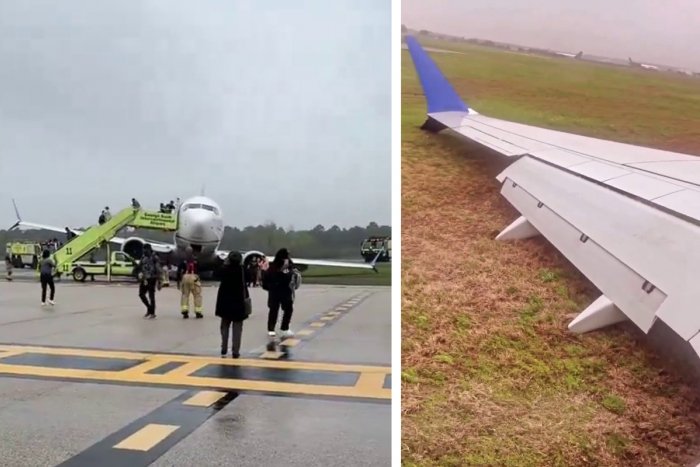 Ilustračný obrázok k článku Boeing skončil MIMO pristávacej dráhy! EVAKUOVAŤ museli 160 cestujúcich, VIDEO