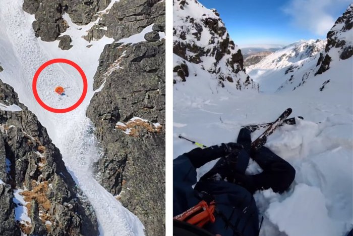 Ilustračný obrázok k článku ZÁBERY, z ktorých tuhne krv v žilách: Lyžiari spôsobili pád LAVÍNY, o krôčik unikli SMRTI
