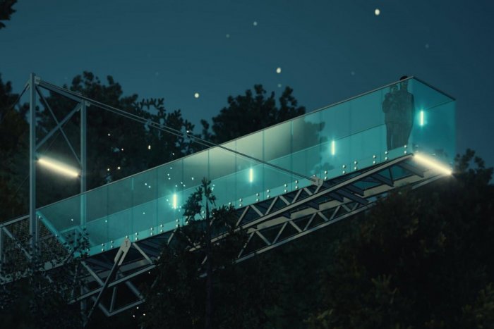 Ilustračný obrázok k článku V Košickom kraji vyrastie moderná vyhliadka, ponúkne parádny výhľad: Protichodné reakcie ľudí!