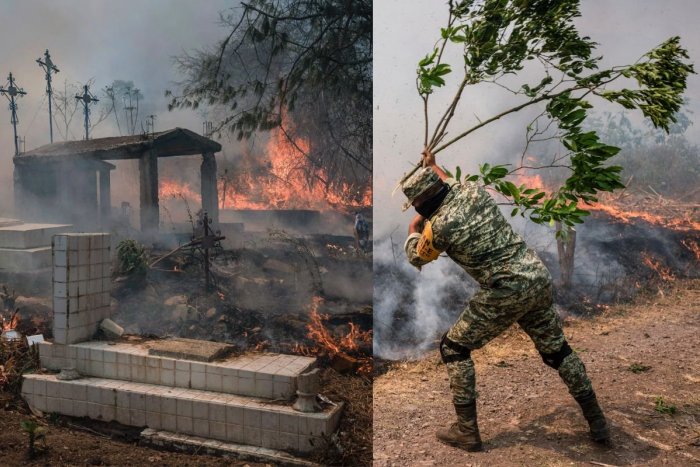 Ilustračný obrázok k článku ZÁBERY ako z PEKLA: Takmer v polovici štátov Mexika horia lesy!
