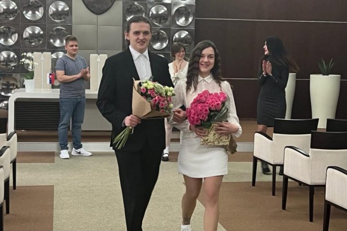 Ilustračný obrázok k článku Spoločný život začnú na Slovensku: V Nitre tento rok zosobášili už štvrtý pár z Ukrajiny