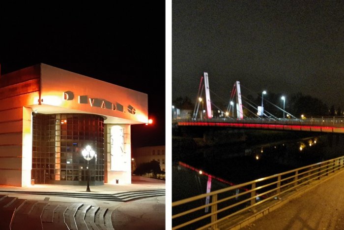 Ilustračný obrázok k článku Nitra sa pripojí k ďalším mestám: Most a divadlo sa zahalia do ČERVENEJ