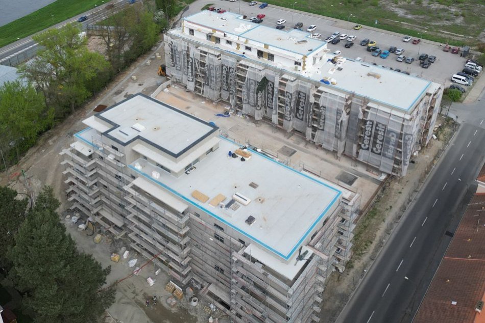 Stavba napreduje a blíži sa ku svojej kolaudácii